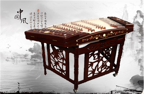 精品红木演奏型402扬琴